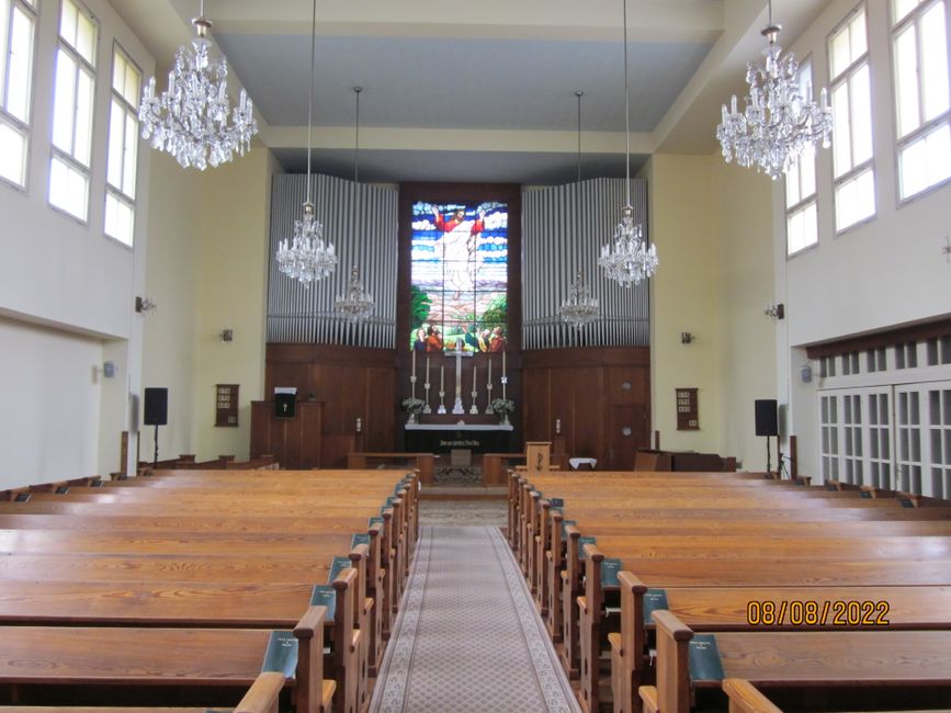 Interior de la iglesia