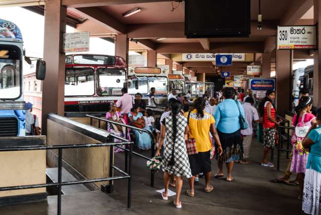 08.09.2016 - Sri Lanka, Galle (Bus station)