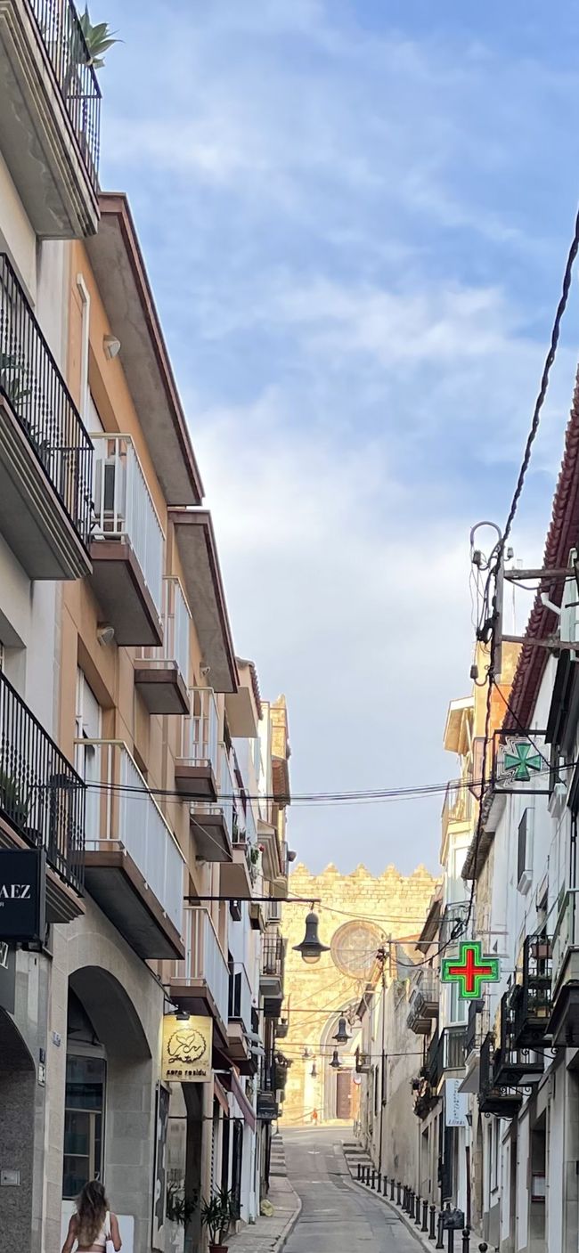 the streets of Blanes