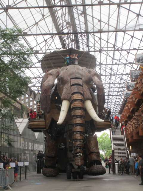 L'éléphant à Nantes 