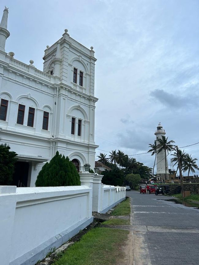 Old colonial buildings in Galle