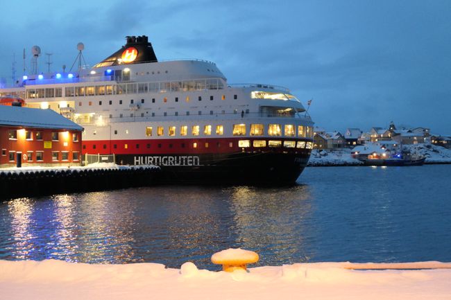 03.11. - MS Finnmarken - Kurs Richtung Nordkap
