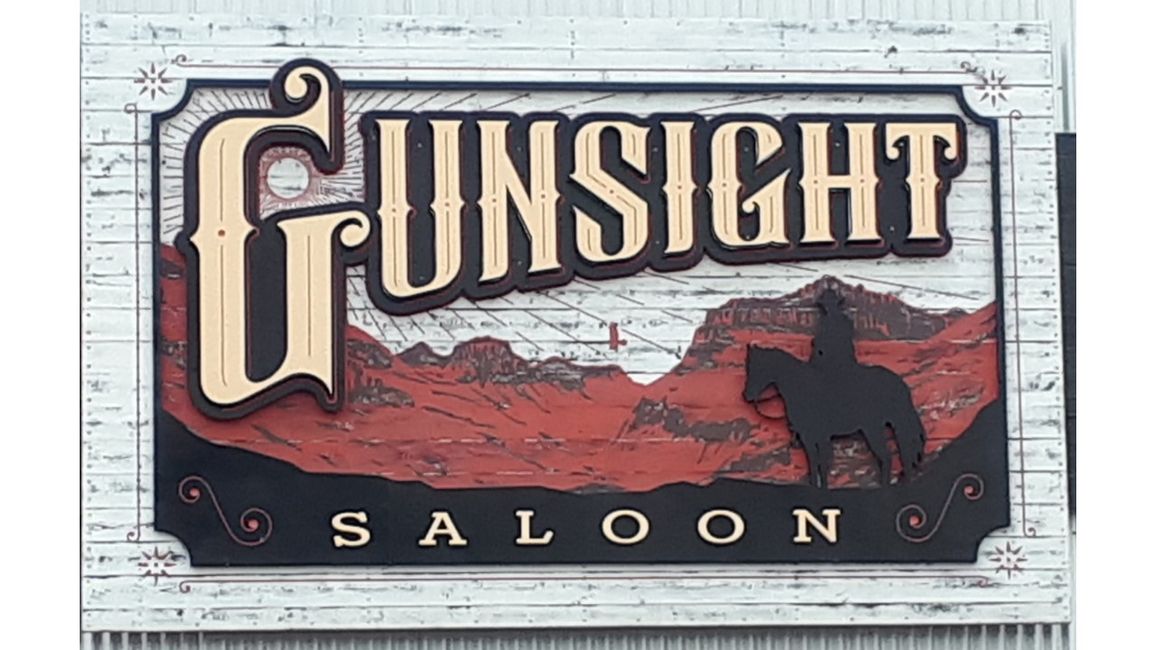 Gunsight Saloon in Columbia Falls