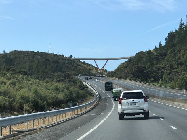 Autobahn bei Auckland