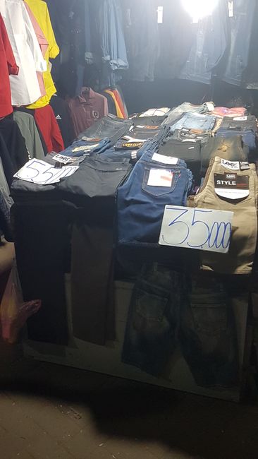 Long pants for 3.50 €. Crazy world.