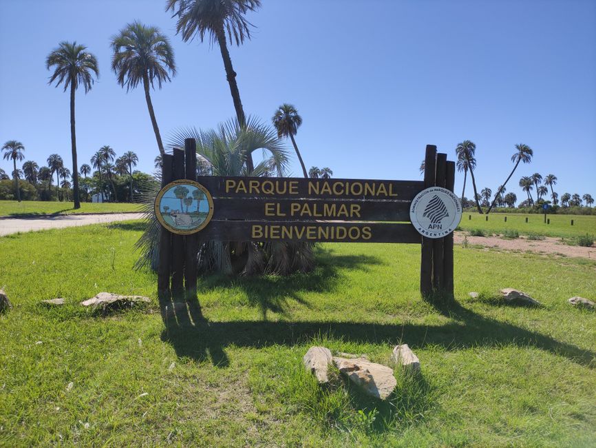 Aurora del Palmar: 3. Tag: Nationalpark und Kanufahren