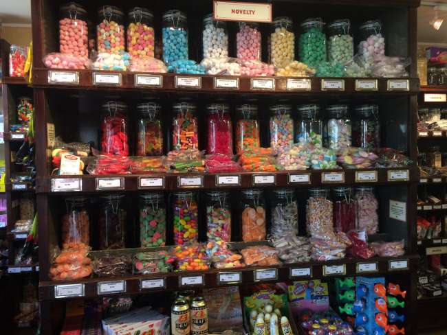 A candy store in Arrowtown