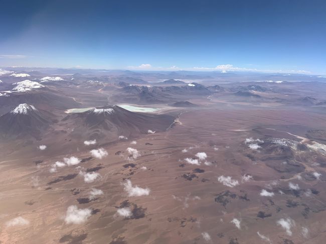 View of the Andes from above (2/2)