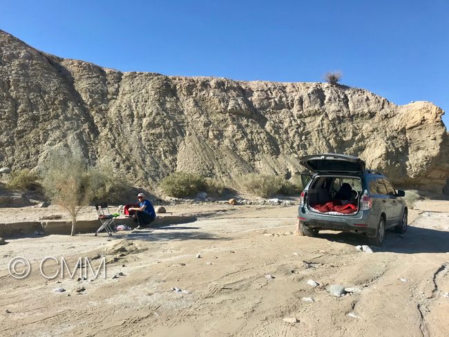Unsere Unterkunft in der Wüste.
