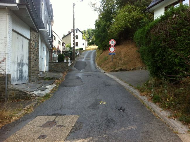 1. Tag: von Herzogenrath nach Vielsalm