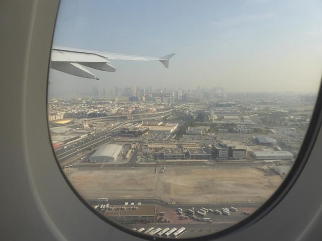 Return flight via Dubai