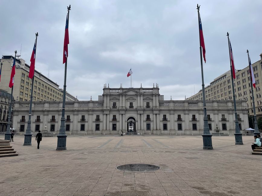 Präsidentenpalast „La Moneda“