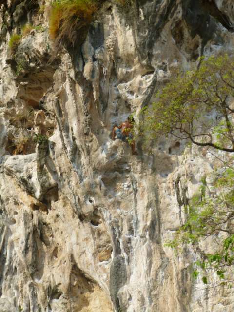 Thai climber with the desire to climb