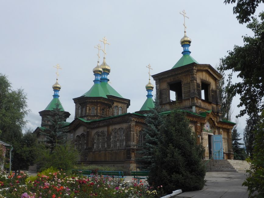 Karakol, orthodoxe Holzkirche 