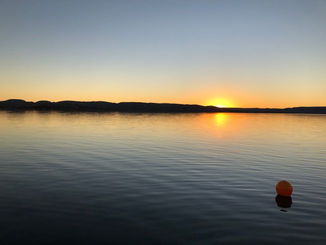 Sunset 🌅 Boat tour at Lake Argyle