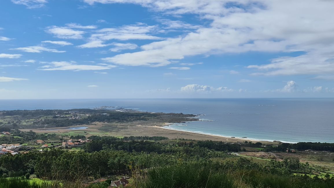 At the southwestern end of Spain, overlooking Portugal