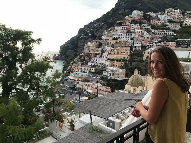 Amalfi Coast - beautiful, but also full of tourists in mid-October