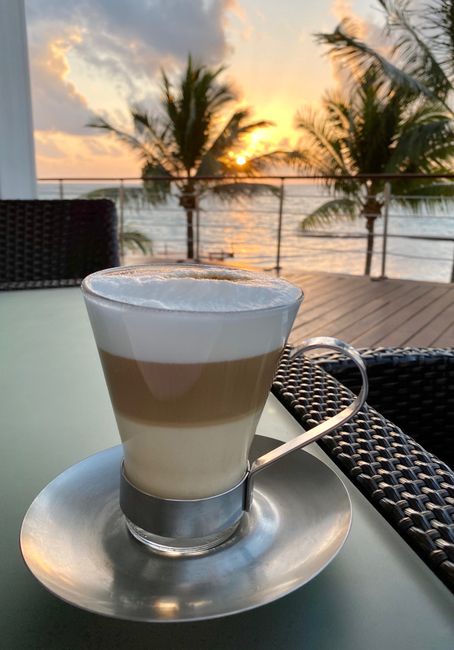 Kaffee zum Sonnenaufgang ☀️