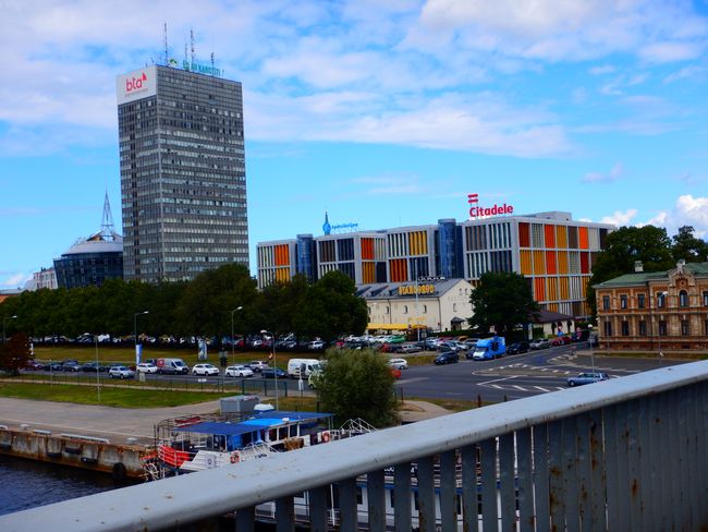 moderner Teil von Riga