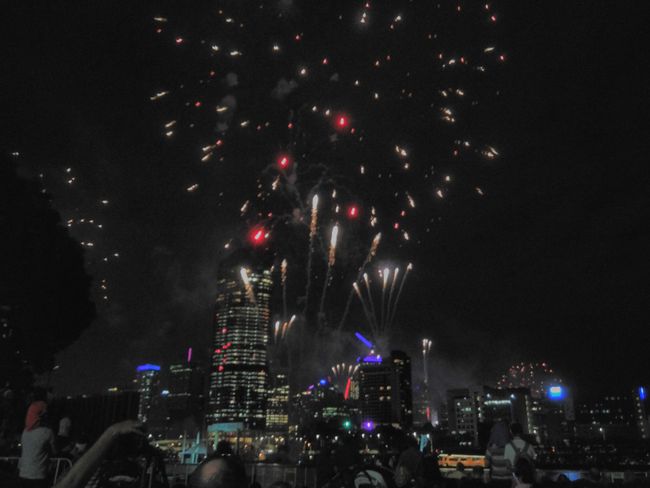 Brisbane Festival Fireworks