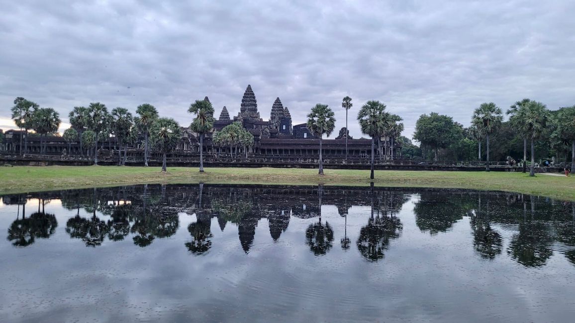 Angkor Wat - the famous reflection. 