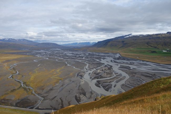 Restes de la coulée de lave de l'éruption volcanique de 2010 de l'Eyjafjallajökull