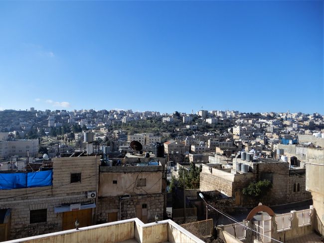 View of Hebron in the morning