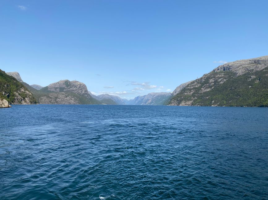 Fjord cruise - Lysefjord and Preikestolen for the lazy :)