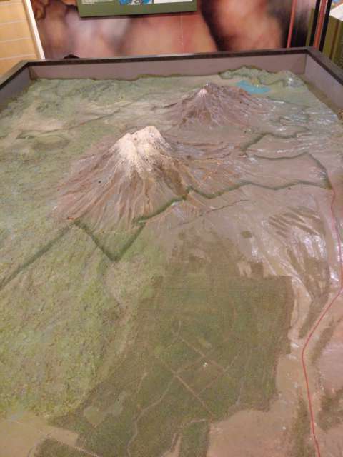 Tongariro Crossing 3D Map