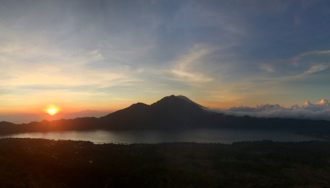 Sunrise at Mount Agung
