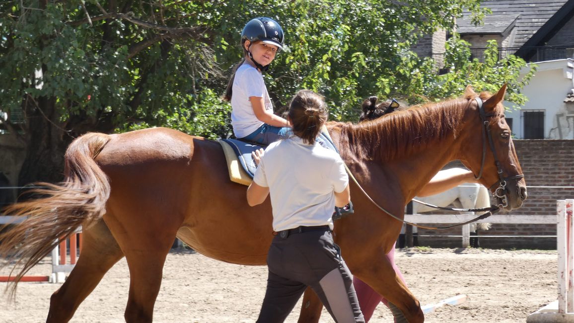 Therapeutic riding with Lea a complete success