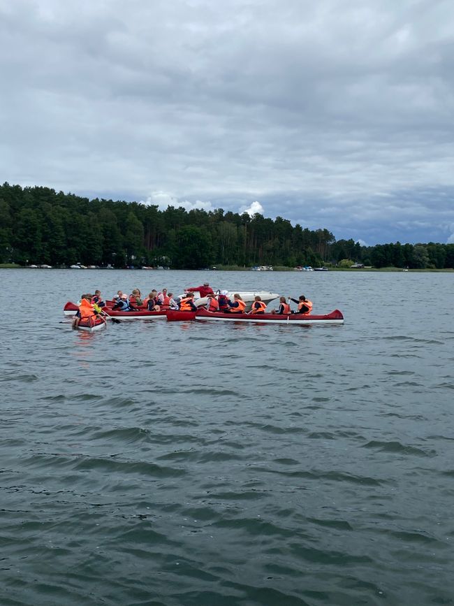 Day 3 - 06.07.2022 - Paddling on Lake Pälitz