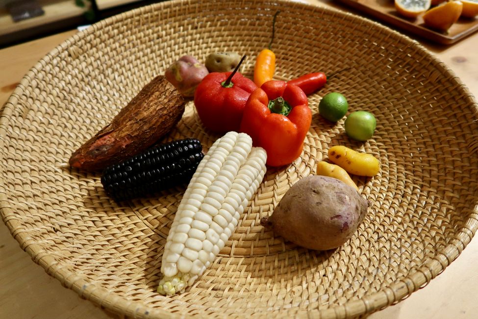 Gemüse aus Peru