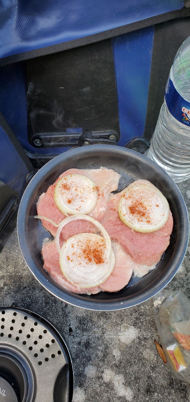 Cocinando en ruta