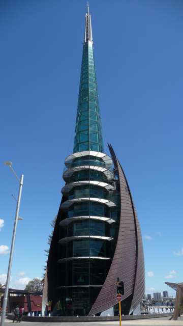 The Bell Tower next to Elizabeth Quay