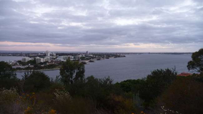 View from Kings Park to the Swan River