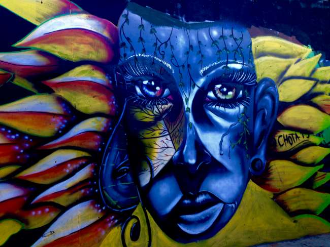 Graffiti in La Comuna 13