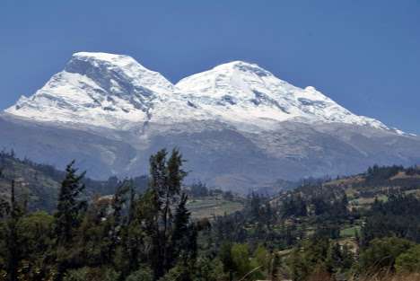 Huascarán,mit 6.768 Metern.