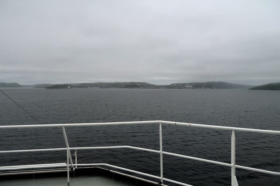 The final destination, Kirkenes, in front of me.