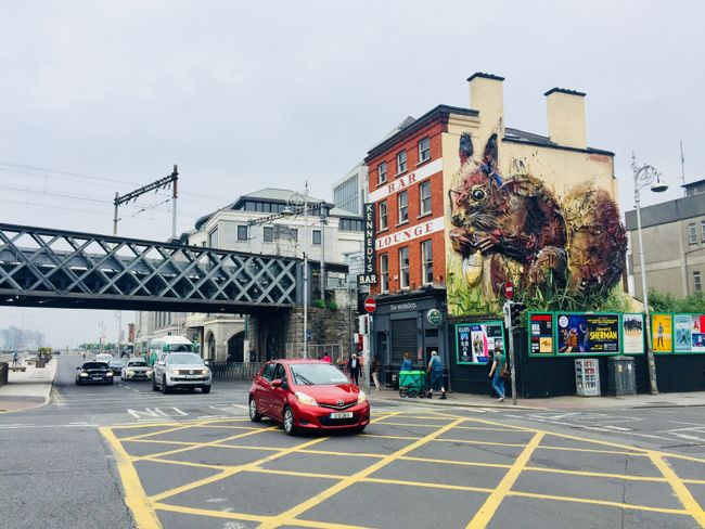 Irland // Tag 7 // Straßenkreuzung in Dublin