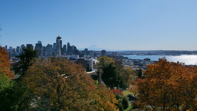 Blick vom Kerry Park auf Seattle