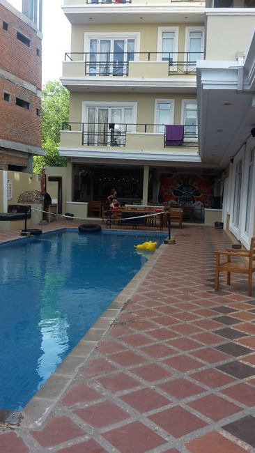 Hostel pool