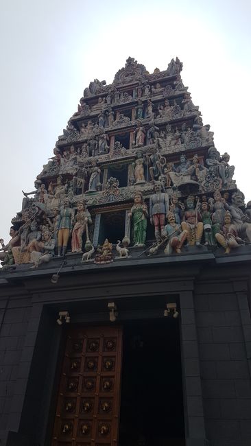 Sri Mariamman Tempel. 