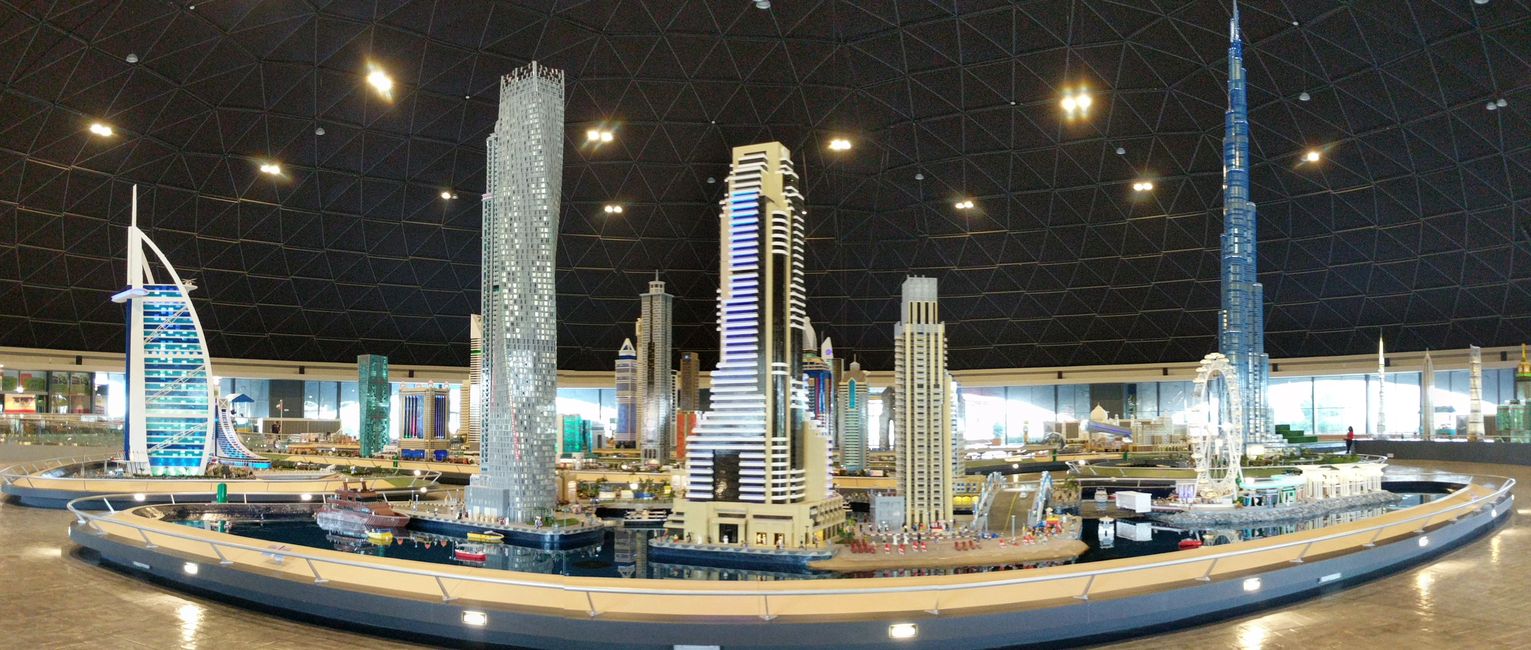 Tag 3 (2017) Dubai: Alleine im Legoland