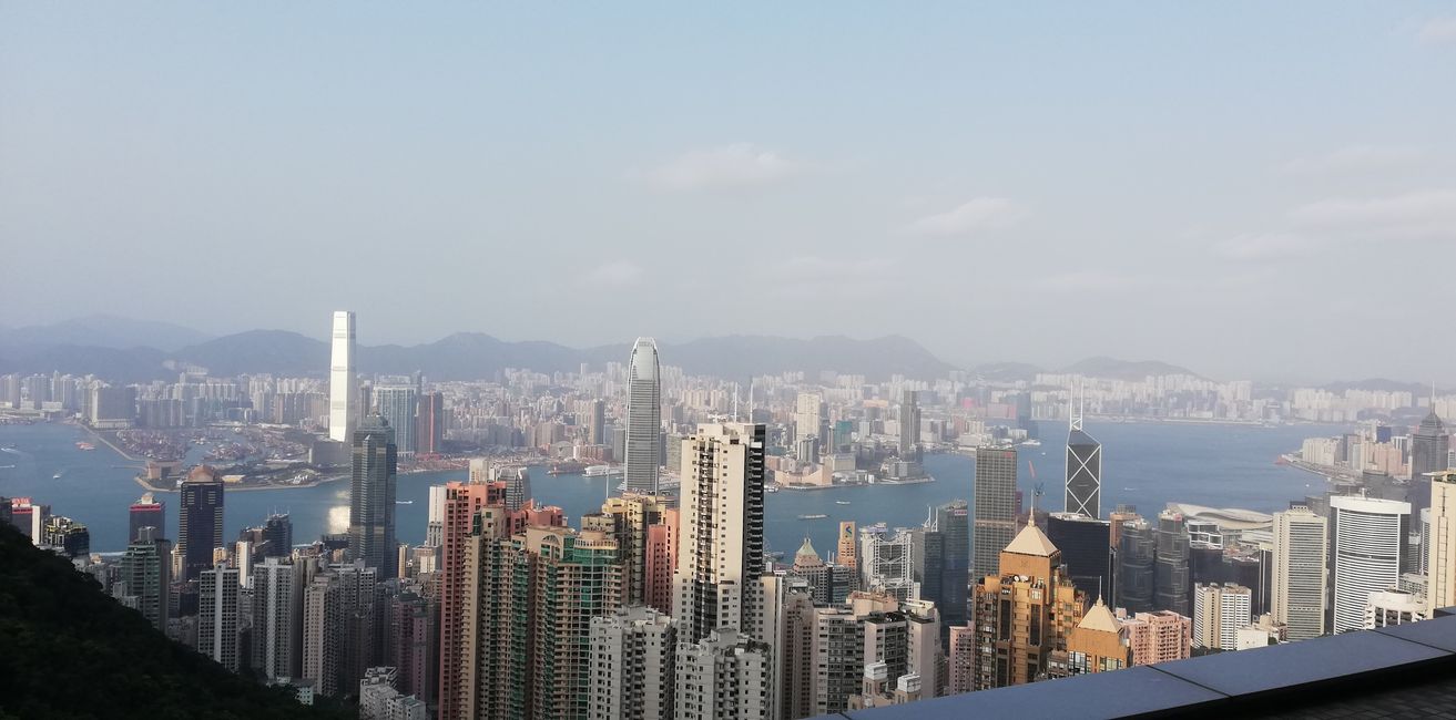 Hong Kong from above