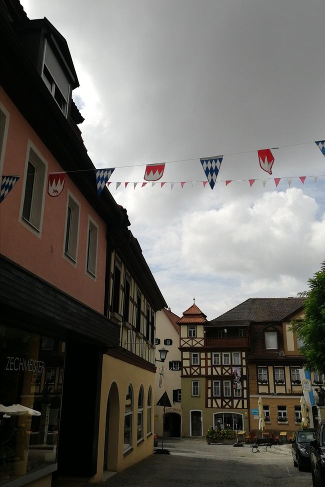 In Bad Windsheim - fühlte sich gut an, wieder in Franken zu sein 😊