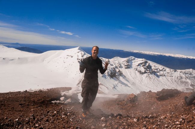 Tongariro Alpine Crossing, ein Kinderwunsch wird wahr
