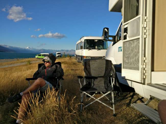 Camping at Lake Pukaki 2