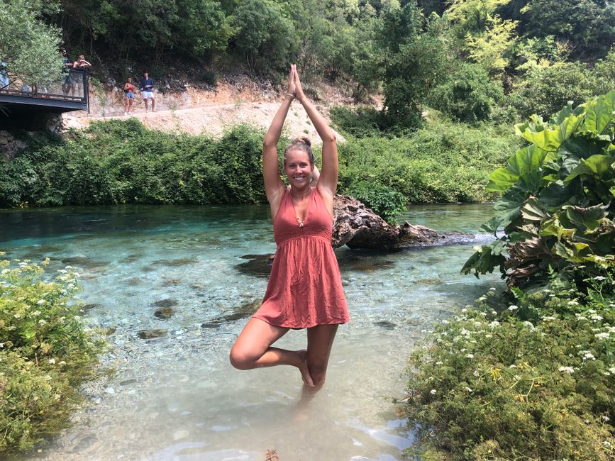 The Blue Eye - natural water spring phenomenon😳 - Albania