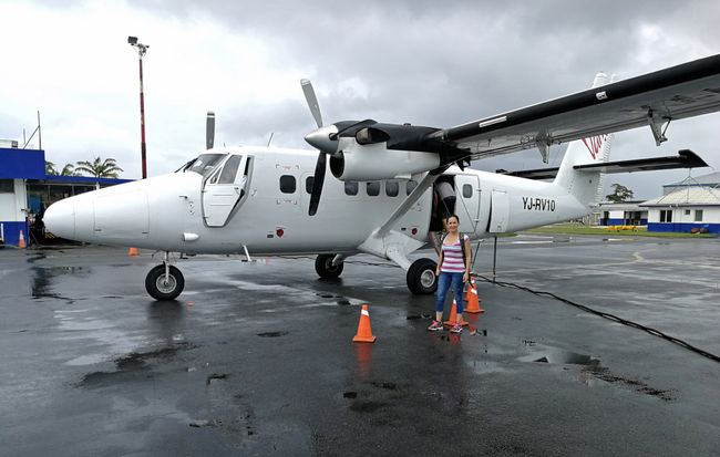 If you want to experience spectacles in Vanuatu, you cannot avoid taking domestic flights to remote islands.